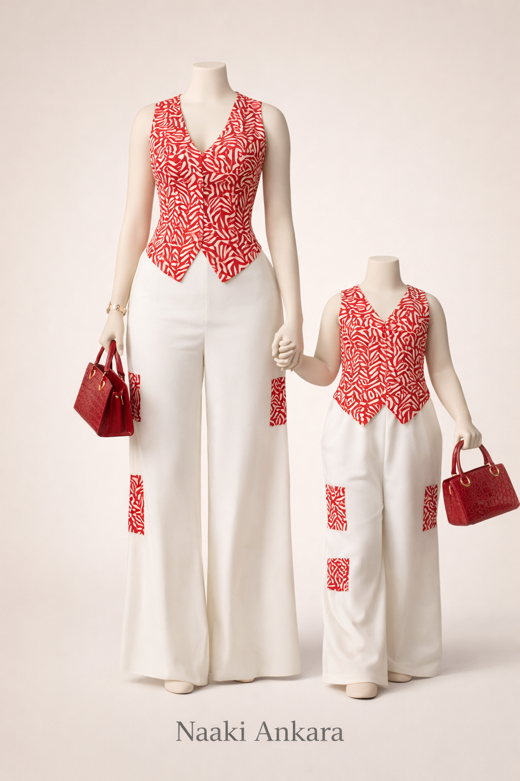 Naaki Ankara Mother & Daughter Royal Set