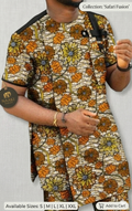 Safari Fusion Floral Tunic Set by NAAKI ANKARA