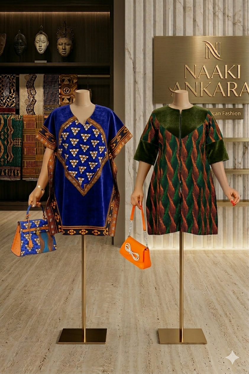 The Naaki Ankara Signature Series: The Heritage & Wave Duo
