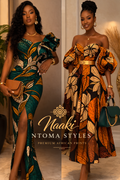 Elegance in Earth Tones: The Naaki Ntoma Collection