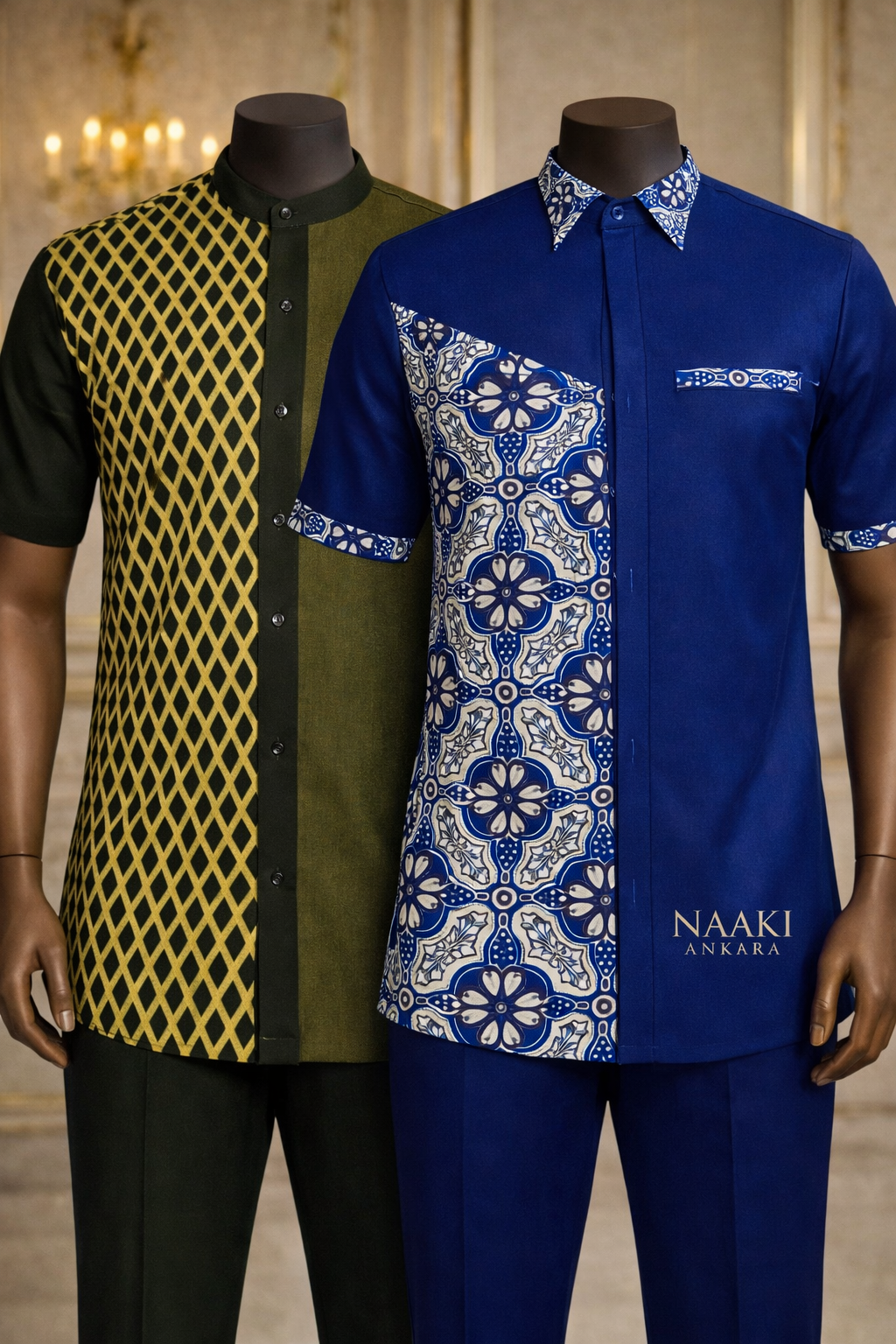 Dual Heritage Ankara Shirt Collection