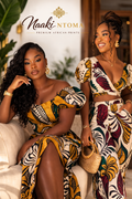 Radiant Resort Wear: The Naaki Ntoma Floral Collection