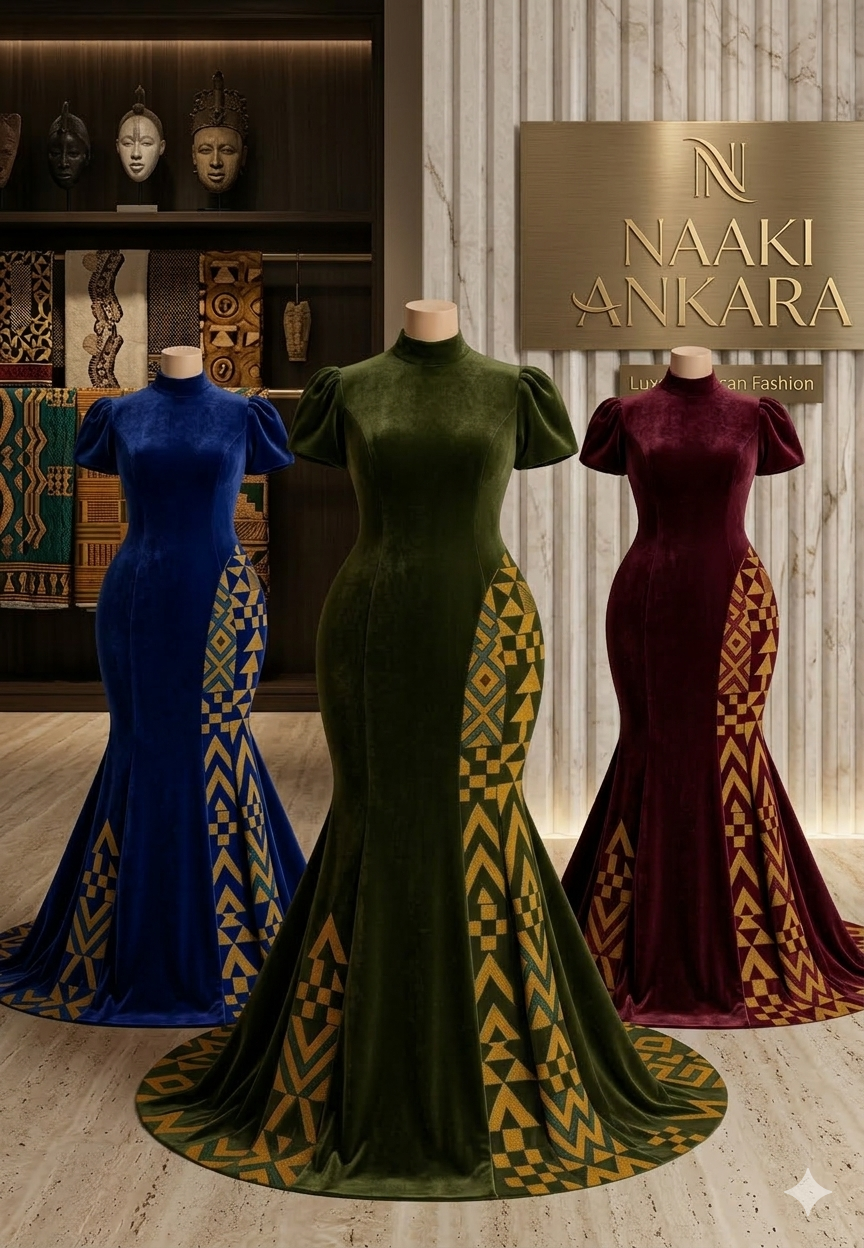 The Naaki Regal Mermaid Gown